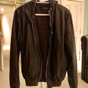 Gucci leather jacket